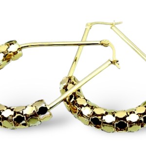 STAINLESS STEEL HOOP EARRINGS Tear