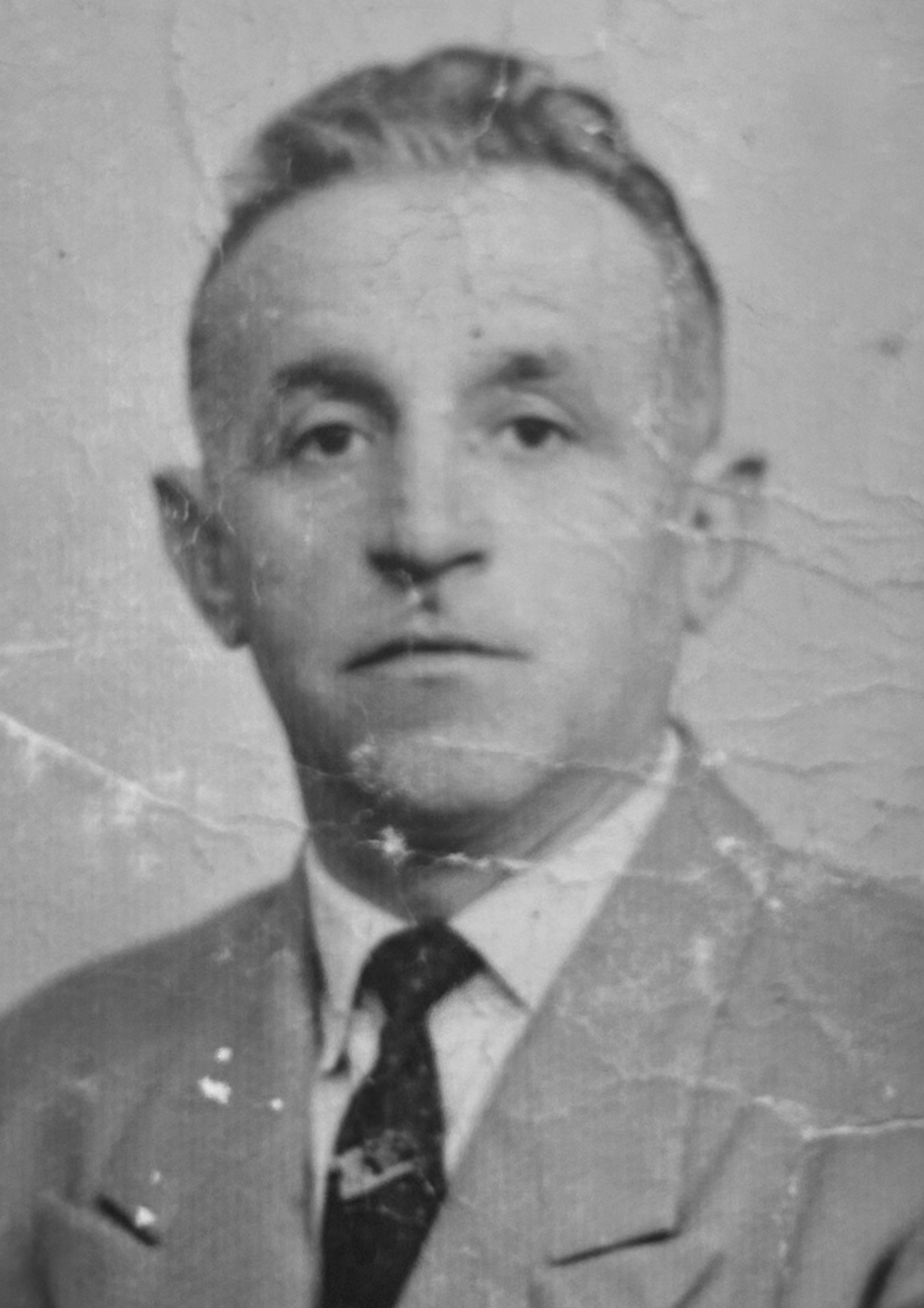 Michele Chibai, minatore originario delle Valli del Natisone