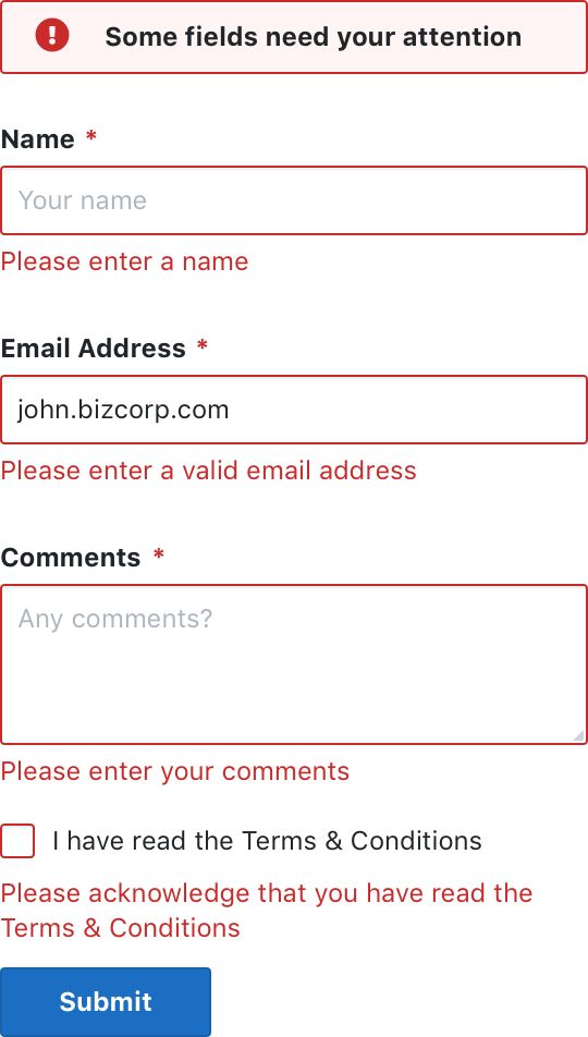 Cupcake Standard Form Validations - Best Colorful Wallpapers in 4K