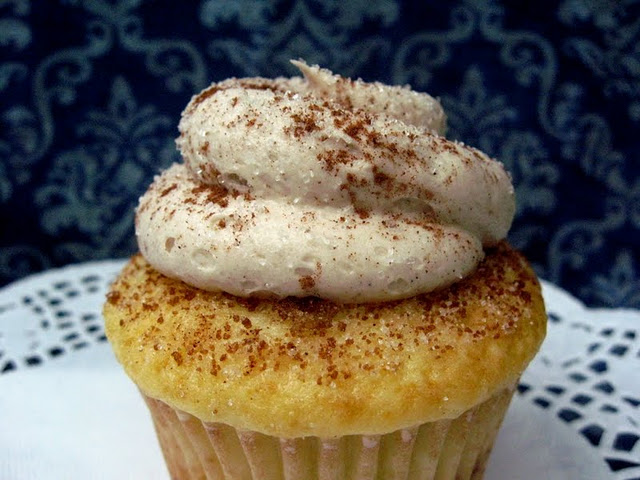 Cinnamon Swirl Cupcakes