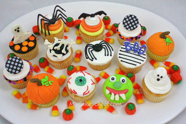 Halloween Cupcake Decorating Tutorial