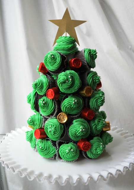 Cupcake Christmas Tree