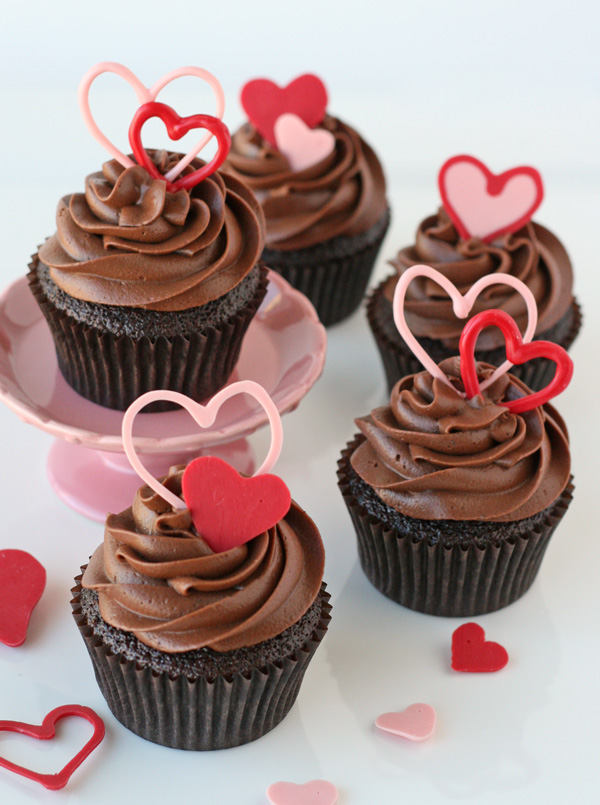 Heart Accents for Cupcakes