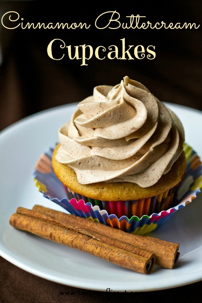 Cinnamon Buttercream Cupcakes