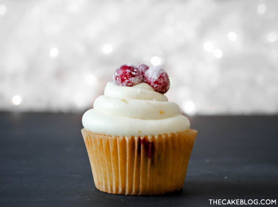 Cranberry Orange Cupcakes