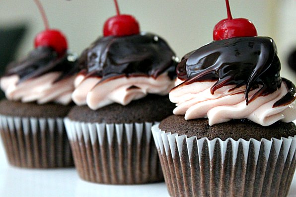 Black Cherry Cupcakes