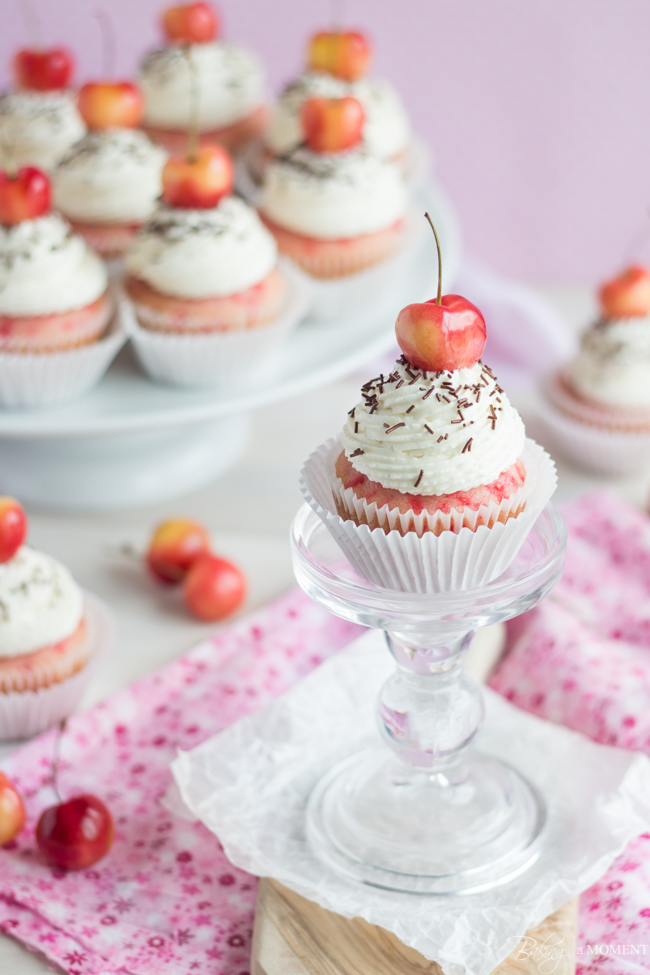 Cherry Chip Cupcakes