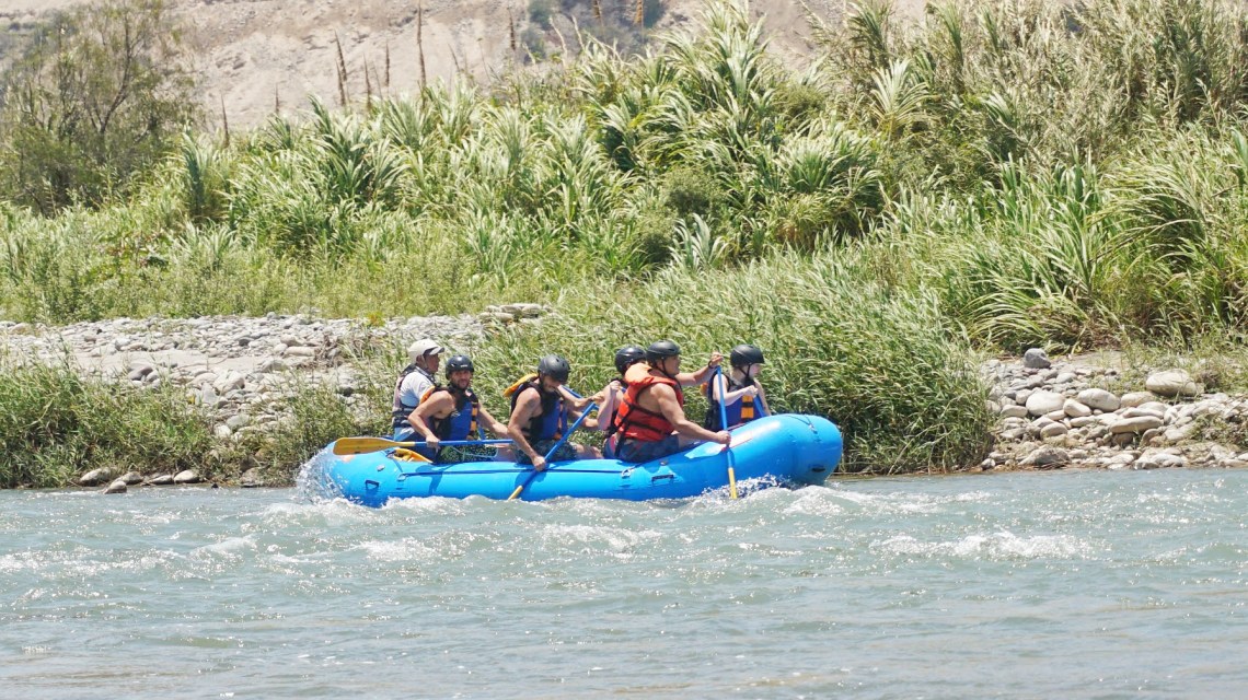 rafting em Lunahuana