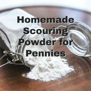 jar of scouring powder
