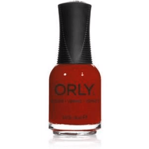 A photo of the Orly color in Red Carpet for the Curating Edits A/W 2023 Nail Color Trends.
