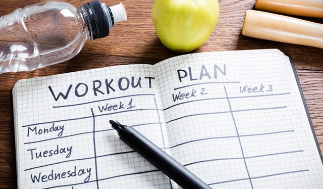 Create an exercise routine that will help your body
