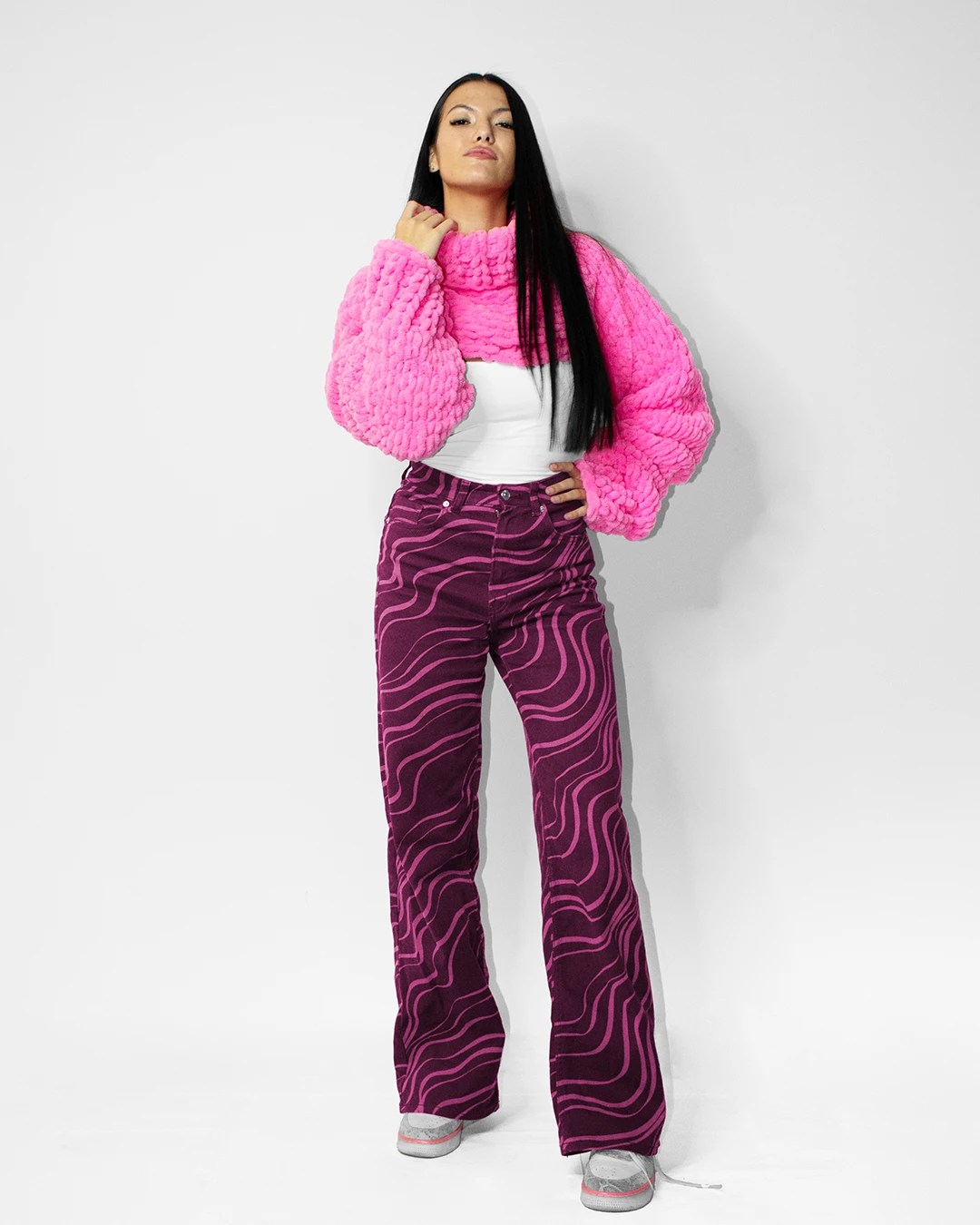 Cropped Sweater Roz Full