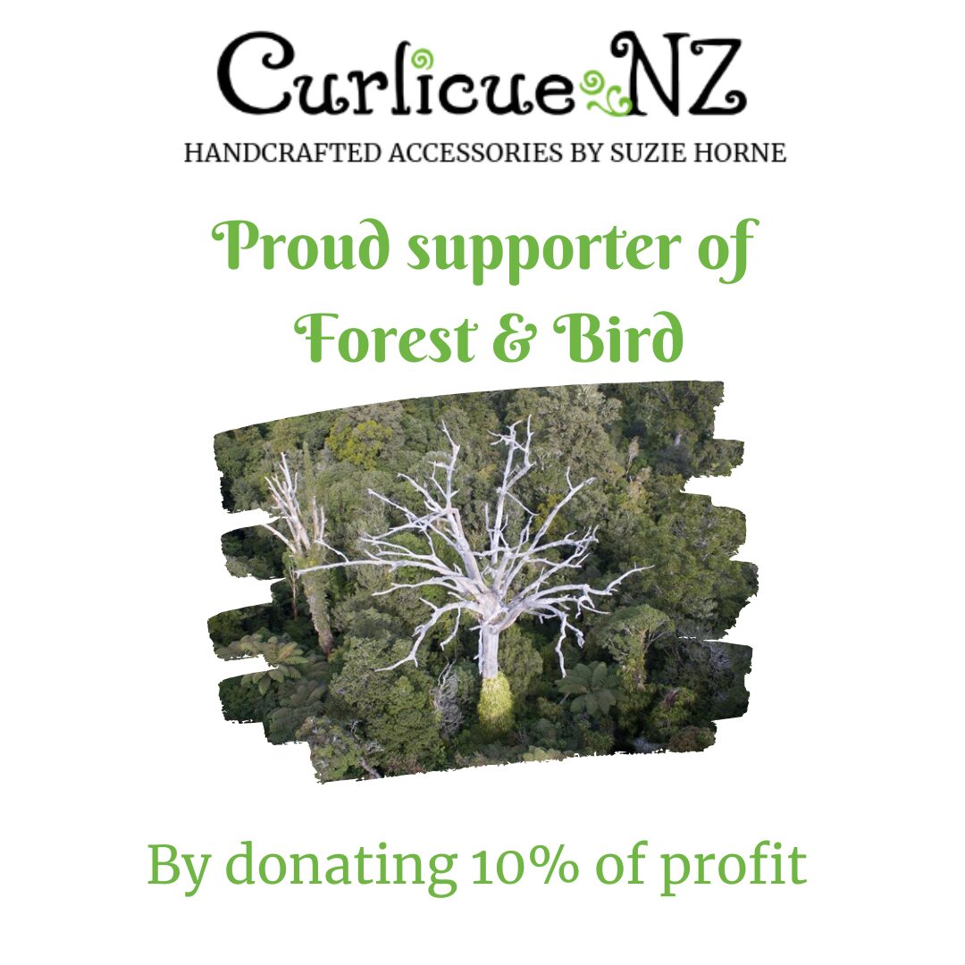 Proud supporter of Forest & Bird by donating 10% of profit