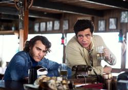 Joaquin Phoenix and Benicio Del Toro in 'Inherent Vice'