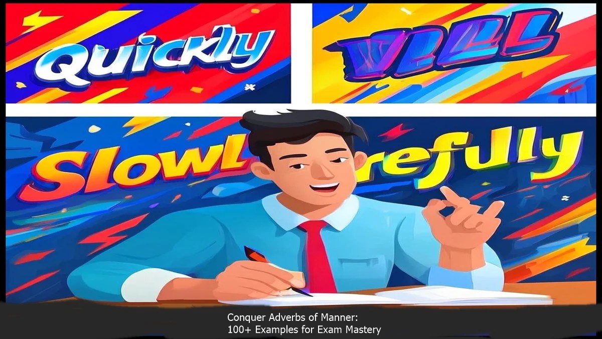 Adverbs of Manner