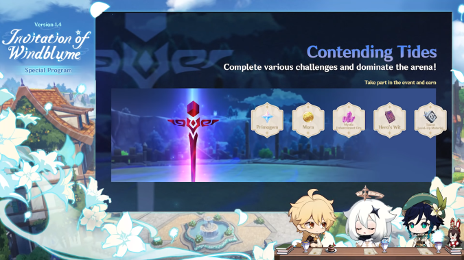 genshin impact arena battles