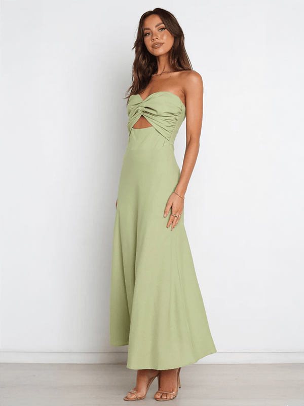 Linen Maxi Dress