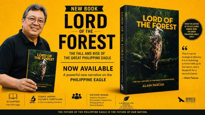 New Book Lord of the Forest Now Available, Offering a Powerful New Narrative on the Philippine Eagle