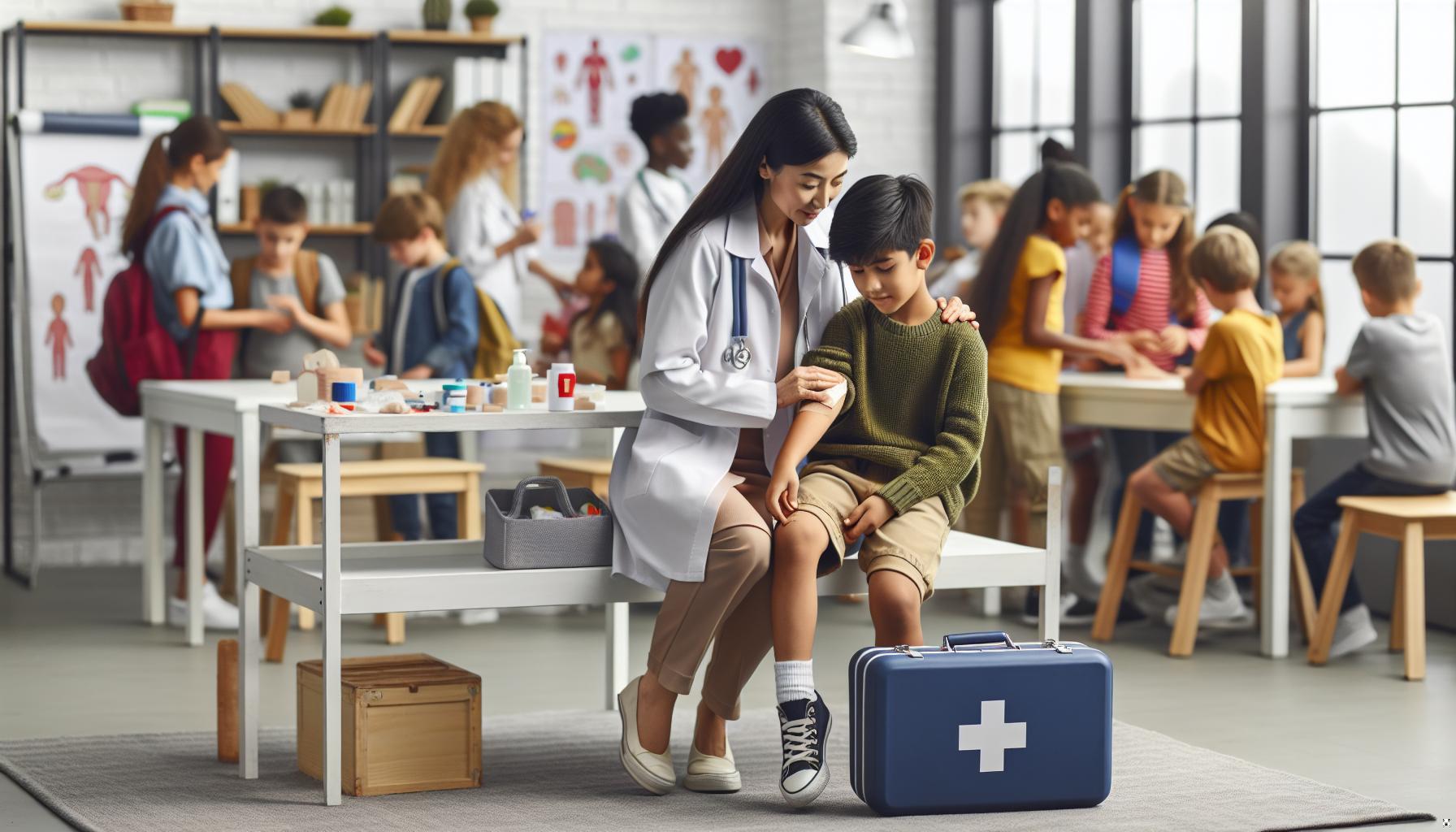 Article image A Comprehensive Guide to Managing Common First Aid Situations in Schools