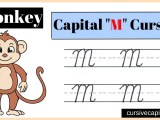 How To Write Capital M In Cursive Capital Cursive M
