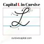 Cursive Letters Alphabet - Cursive Capital