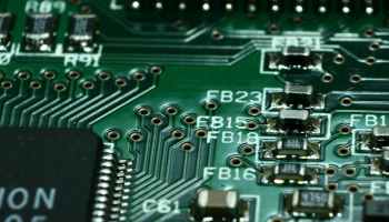 green computer circuit board