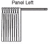 SINGLE PANEL - Draw Left