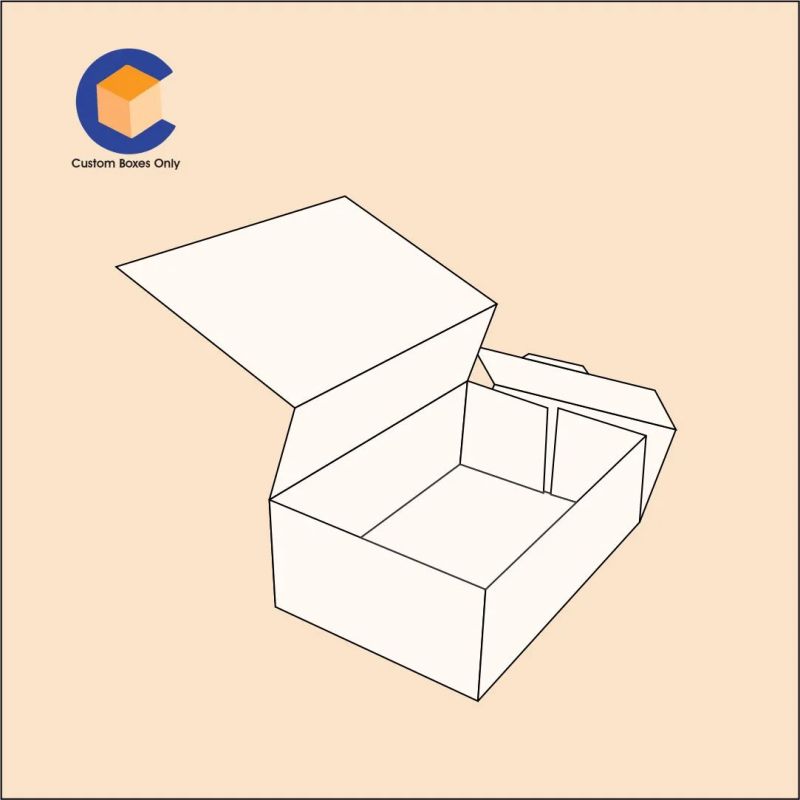 Flat Tray Boxes Template - Download Modern Geometric Design | 4K