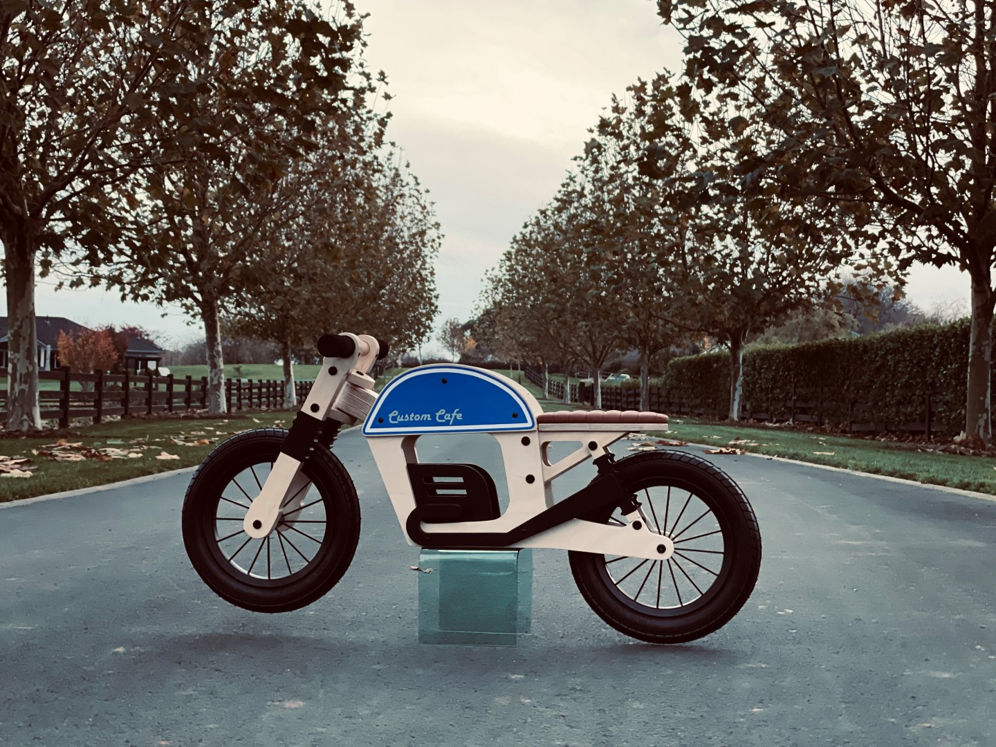 Buy your custom motorcycle parts at cafe racer webshop! Custom Cafe Bikes Premium Balance Bikes