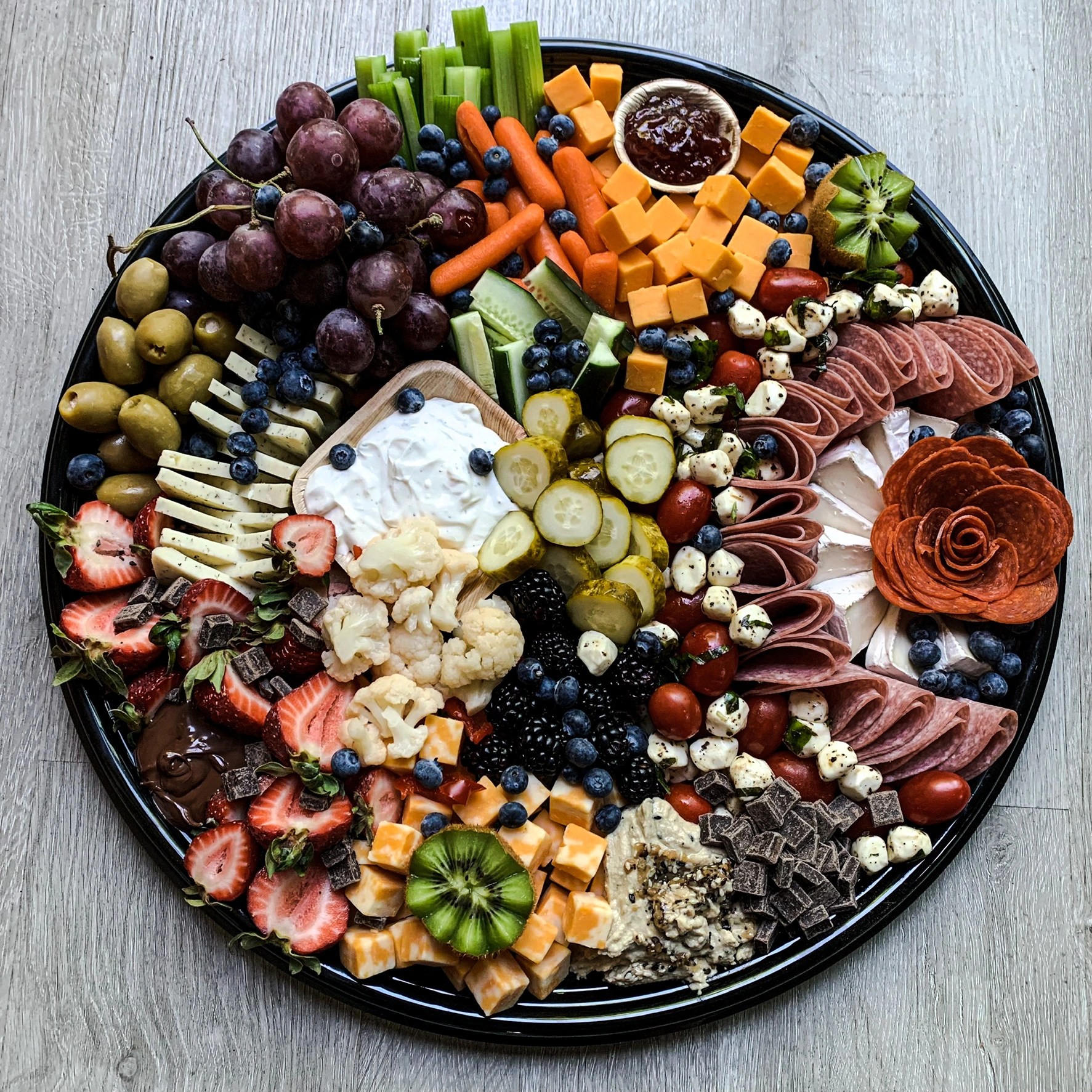 large standard charcuterie board