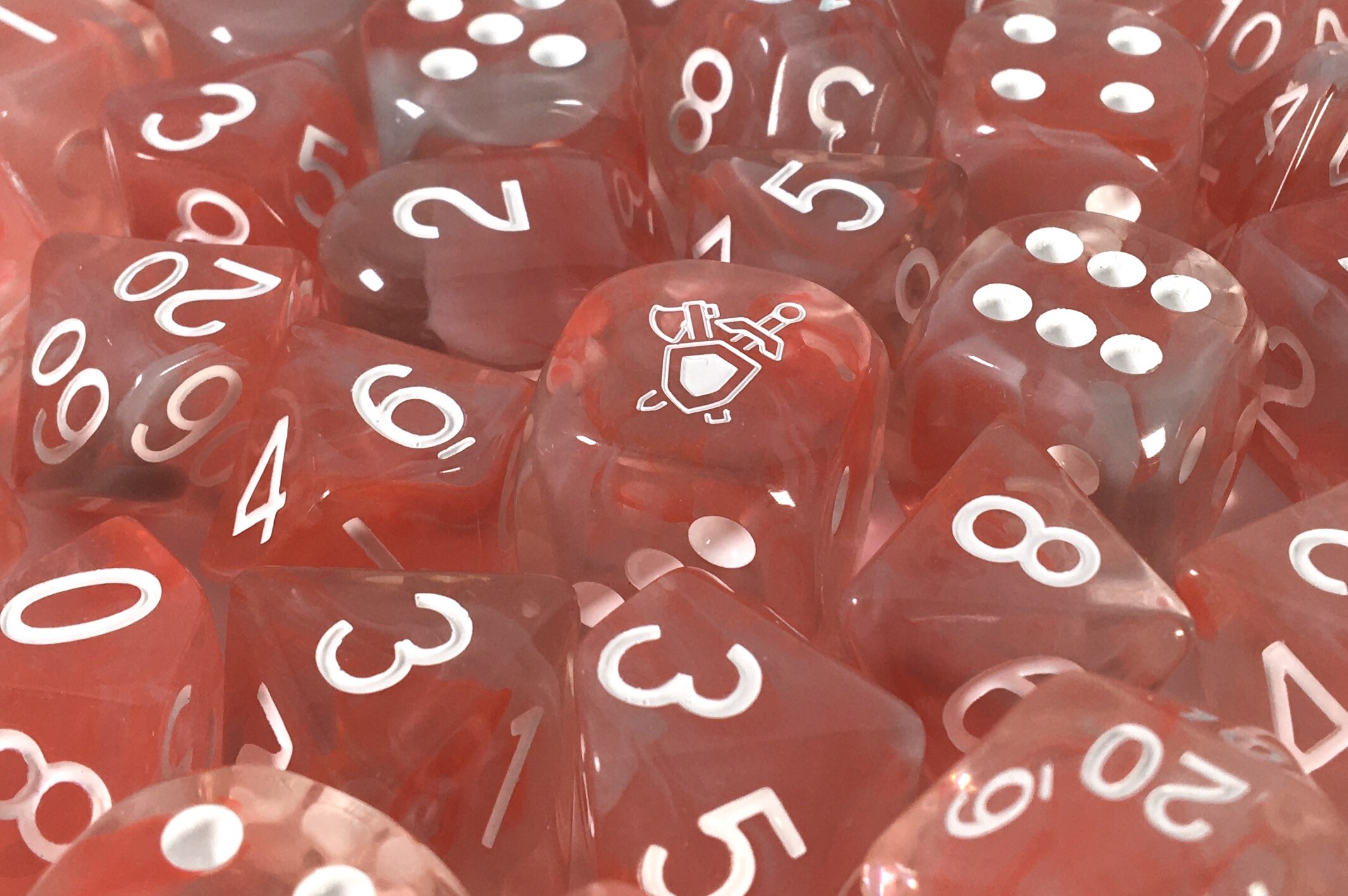 Fighters Resolve D&D Dice Color