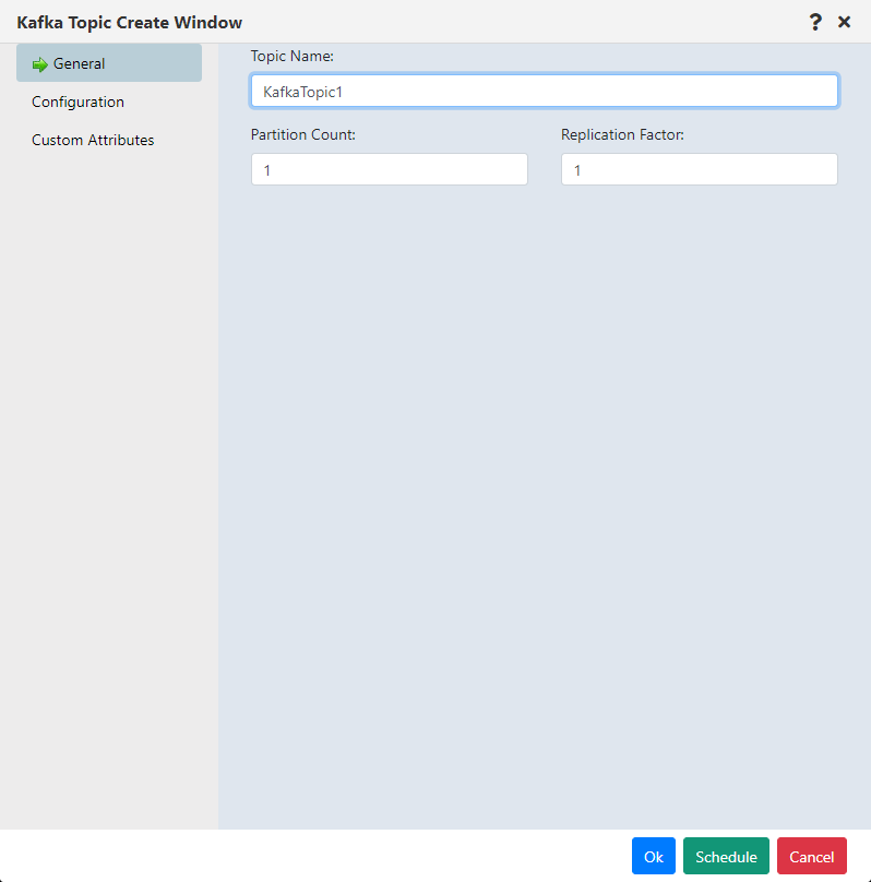 Create a kafka topic
