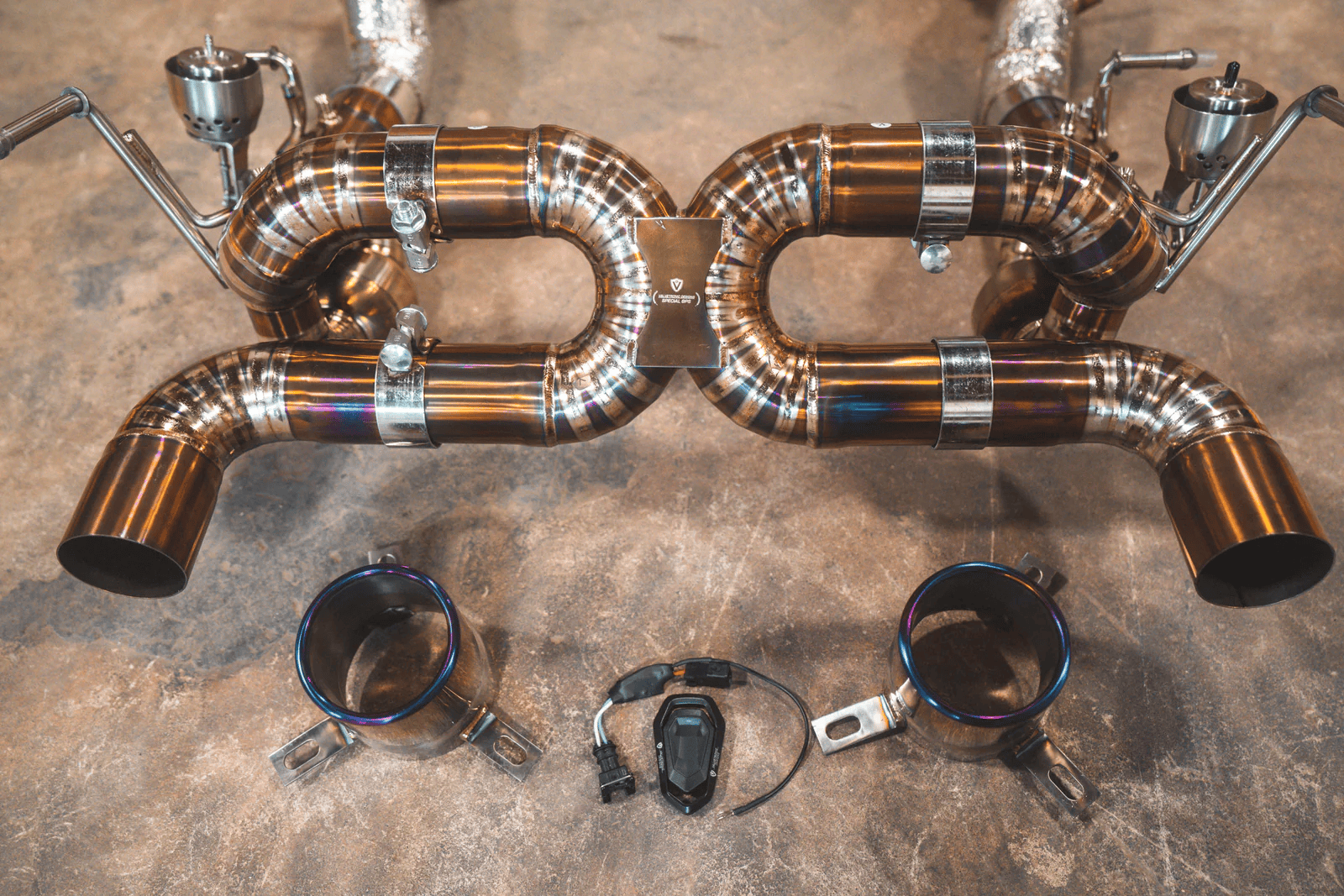 Valvetronic Designs Ferrari F8 Tributo Valved System