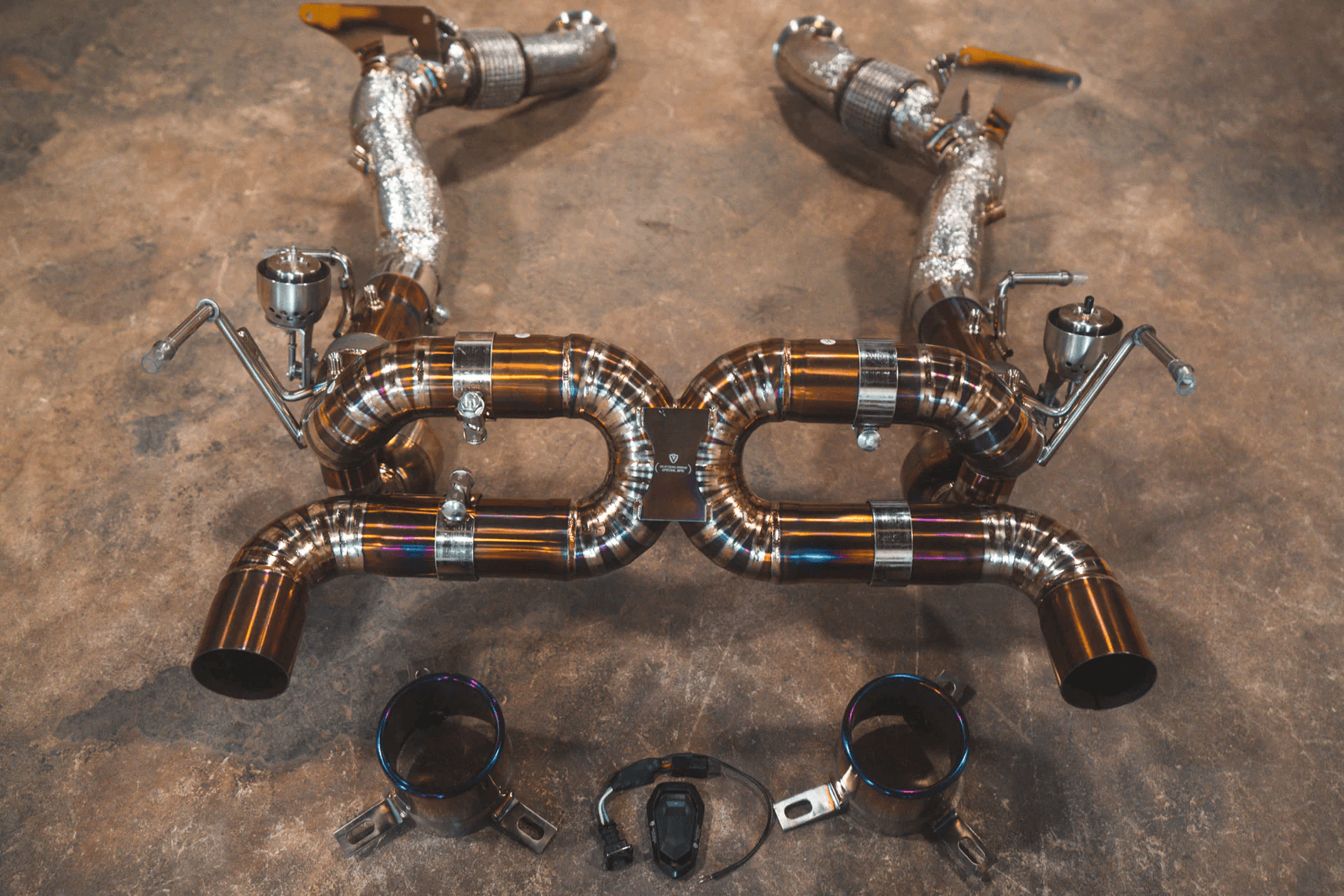 Valvetronic Designs Ferrari F8 Tributo Valved System