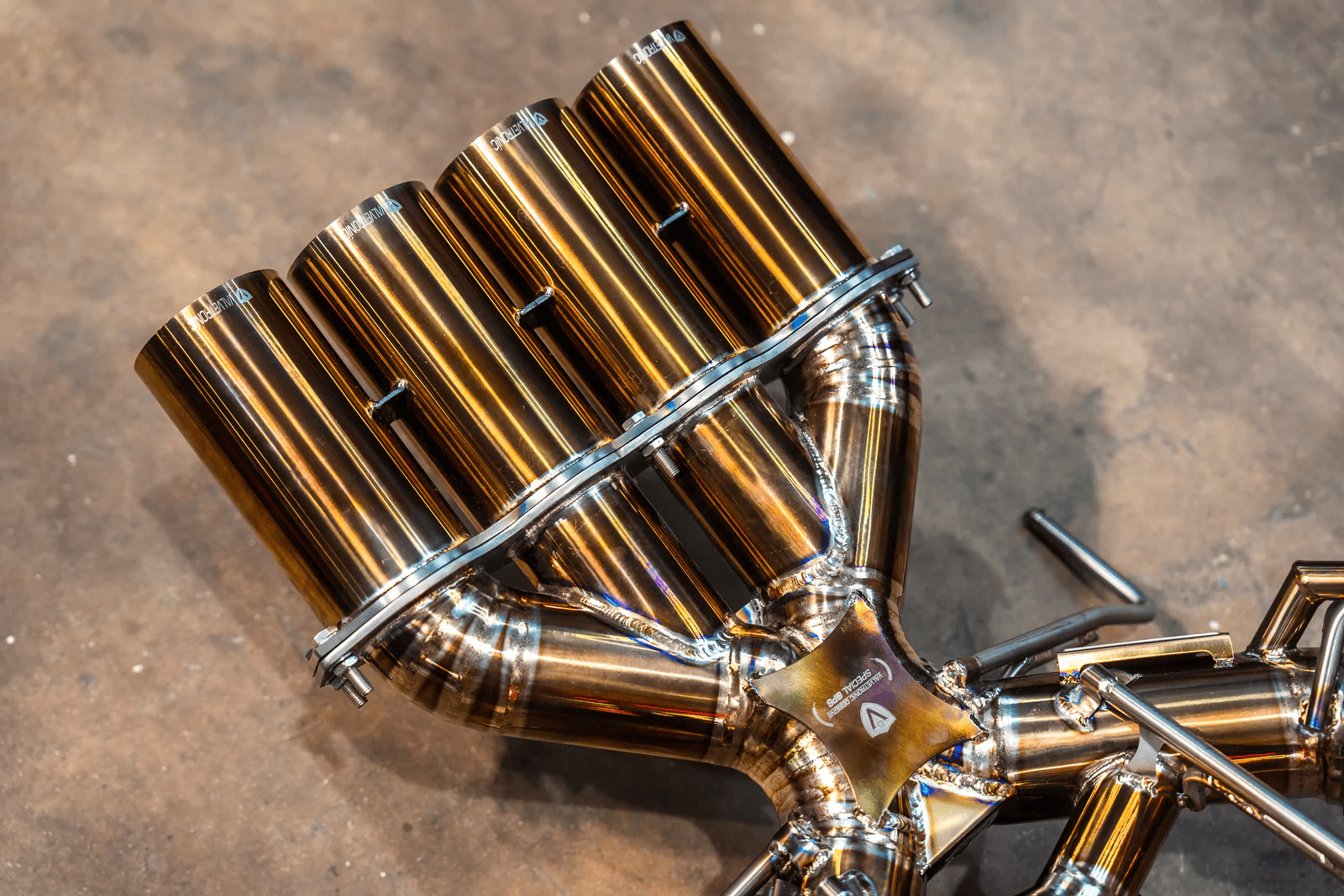 Valvetronic Designs McLaren 765LT F1 Race Exhaust System