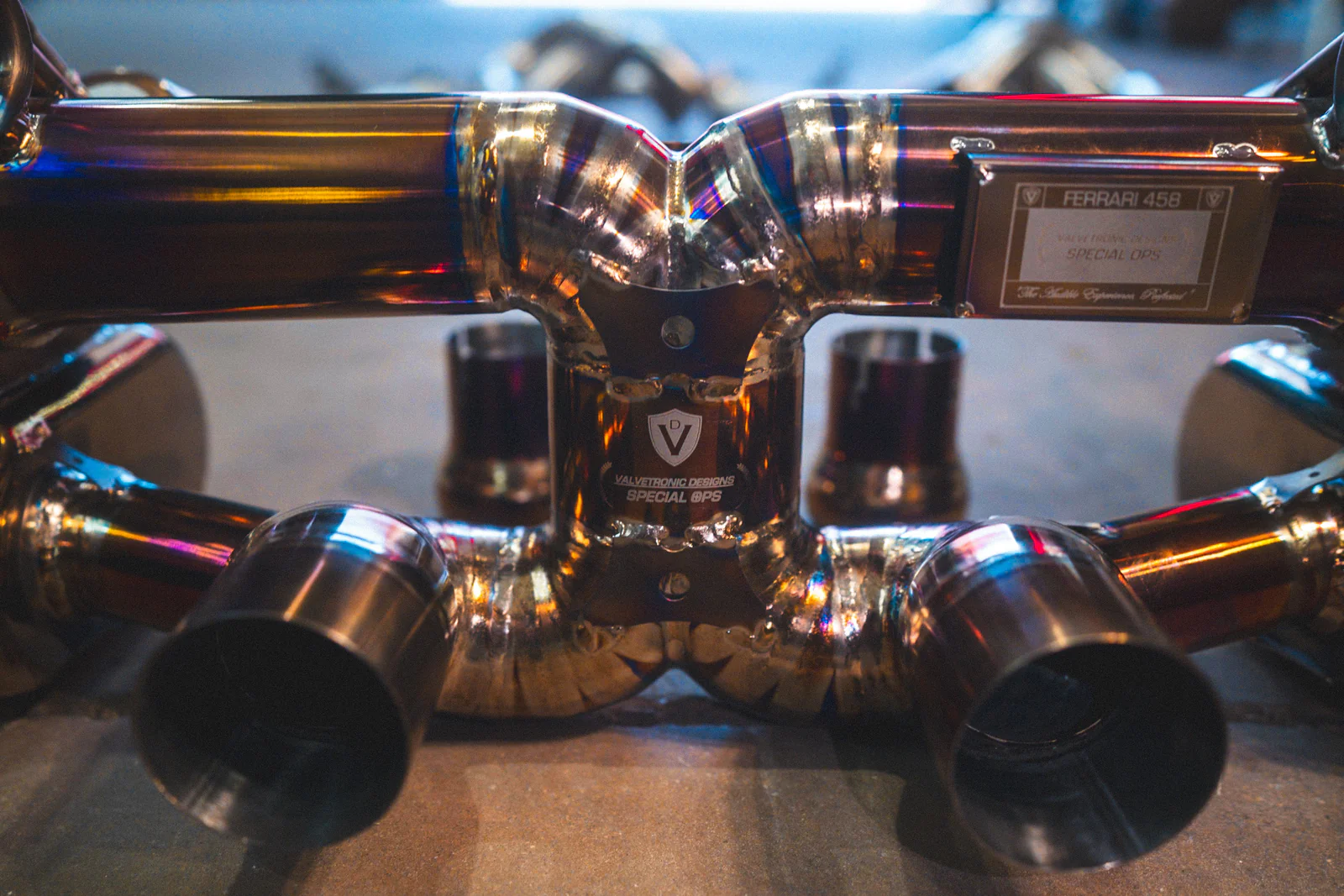 Valvetronic Designs Ferrari 458 Italia Valved System
