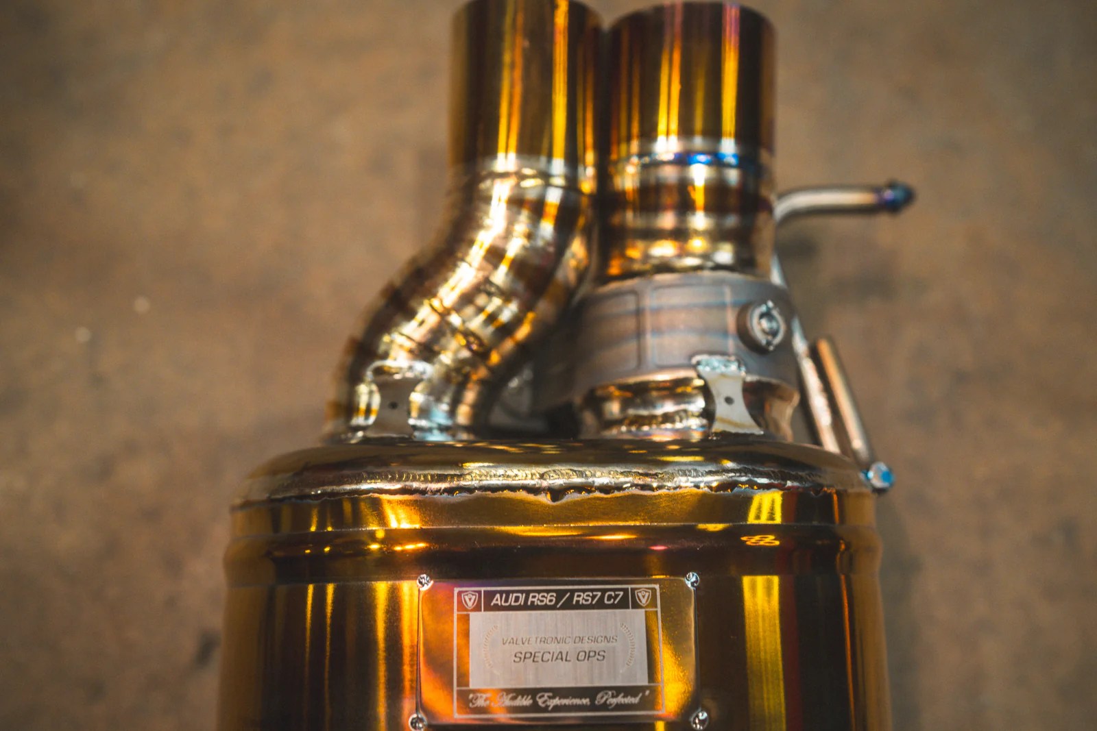Valvetronic Designs Audi RS6 / RS7 C7 Valved System