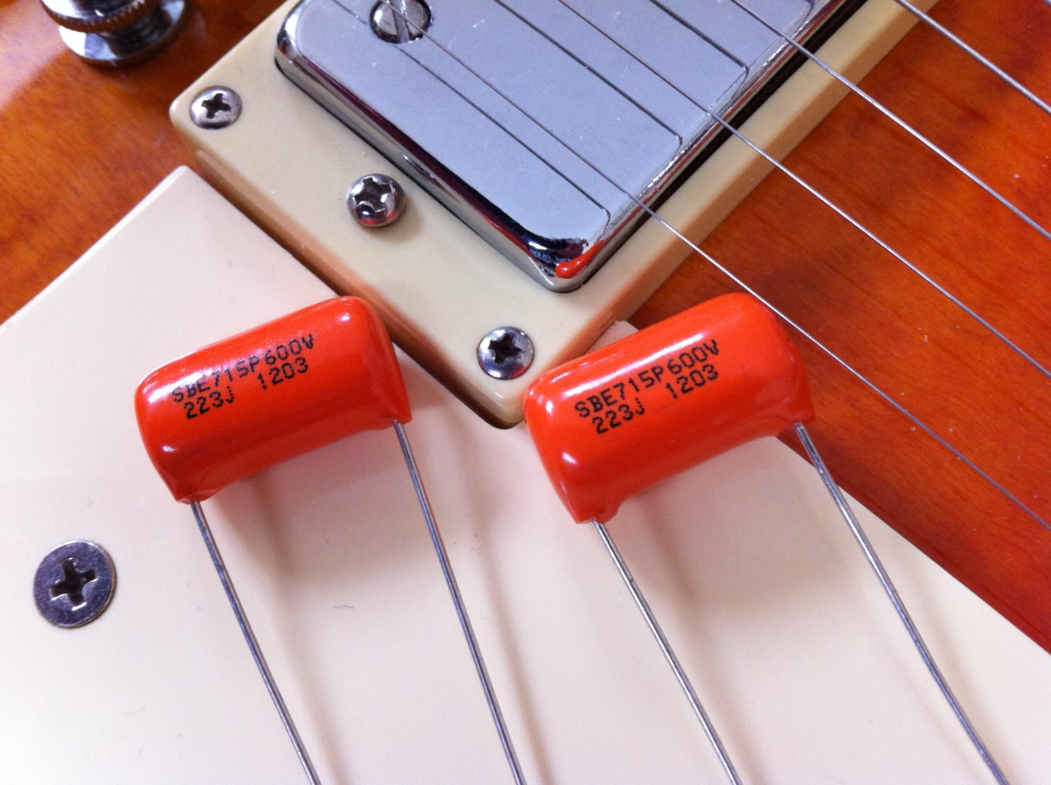 Condensador Orange Drop 0 022uf Guitar Custom