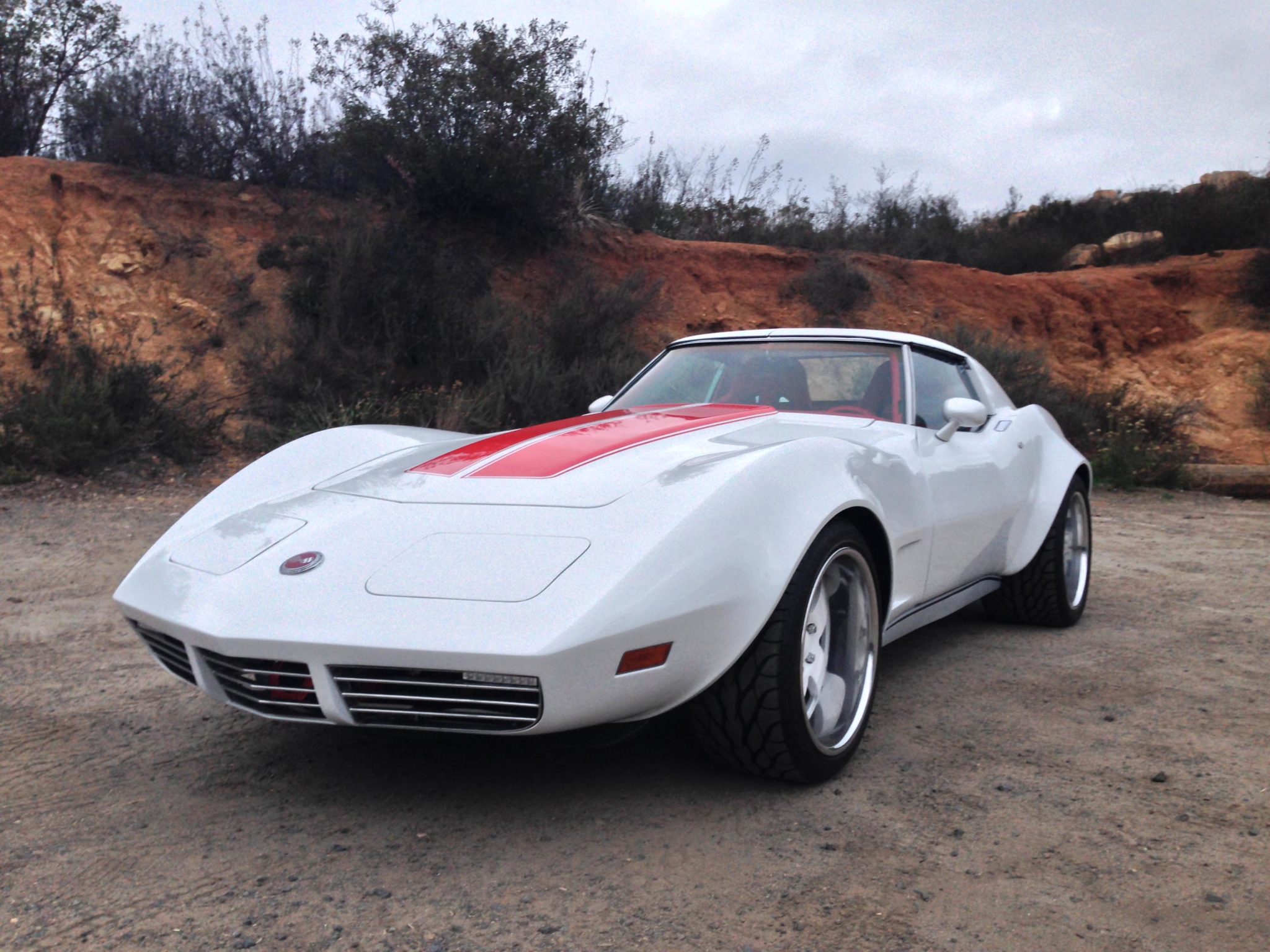 Easy to use parts catalog. 1973-1979 CORVETTE FRONT FENDERS - 2" FLARE - Custom Image