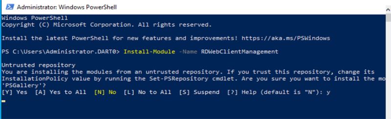 Windows Server 2022 Installing Remote Desktop Web Client - Mobile Minimal Arts for Desktop