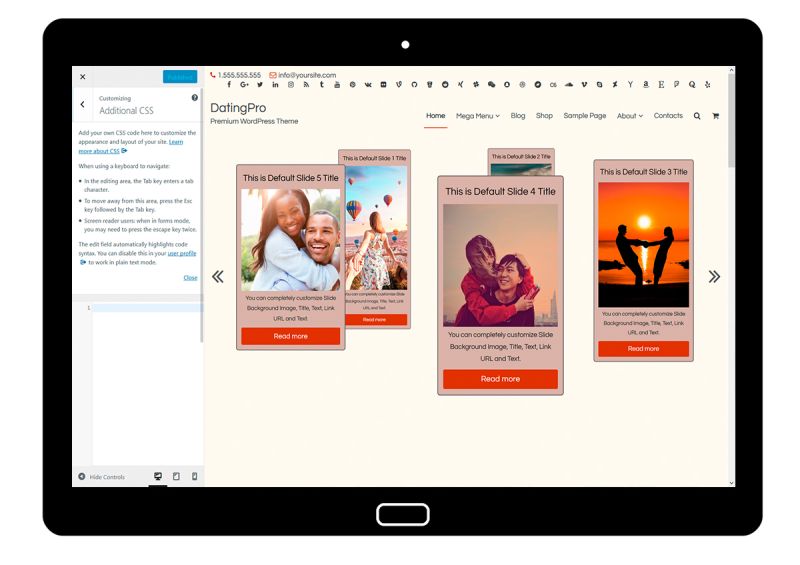 Premium Dating Wordpress Theme Datingpro Customizable Themes - Premium Colorful Art Gallery - Full HD