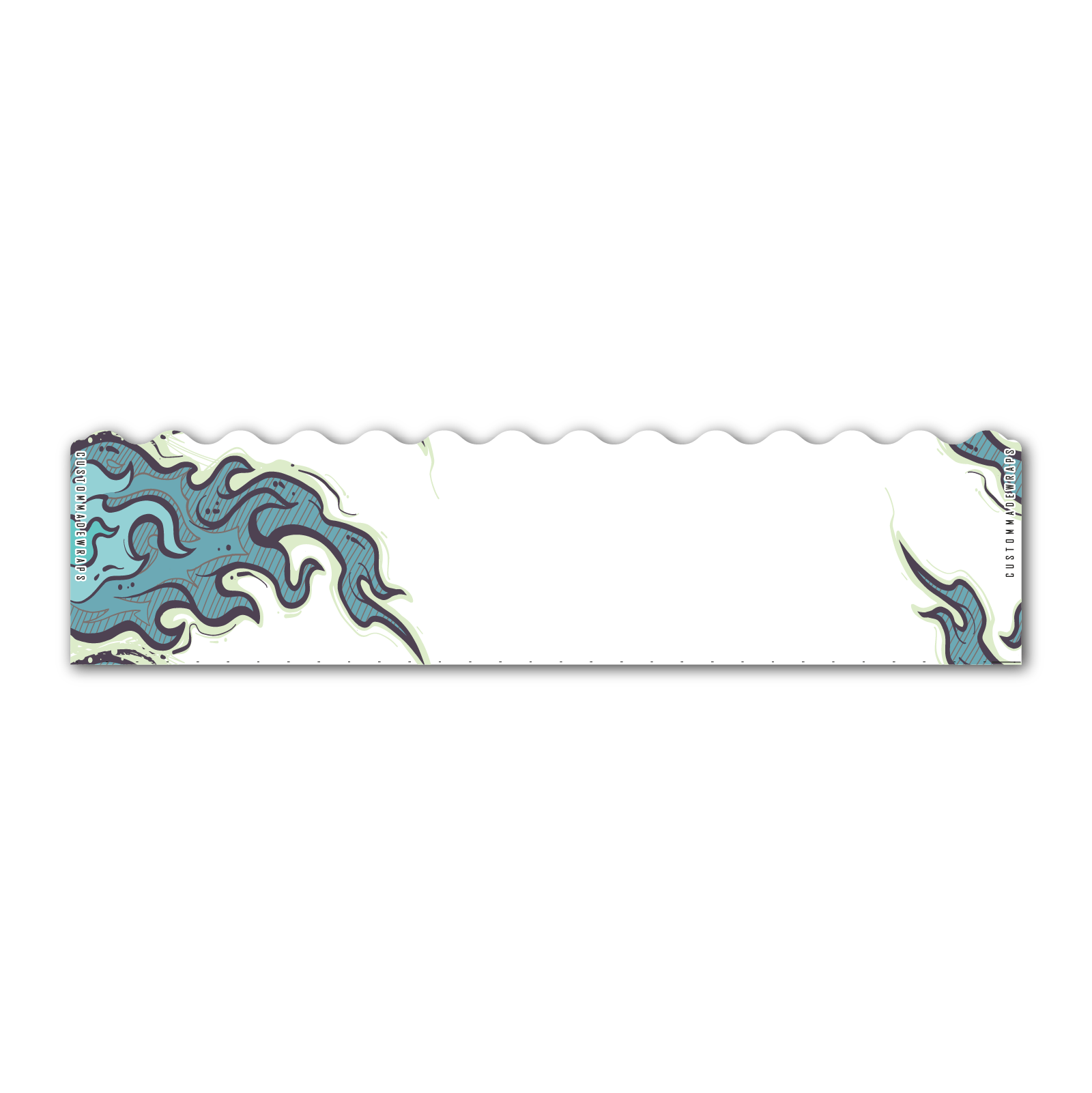 Wave Edge - Aqua Whisper Flame