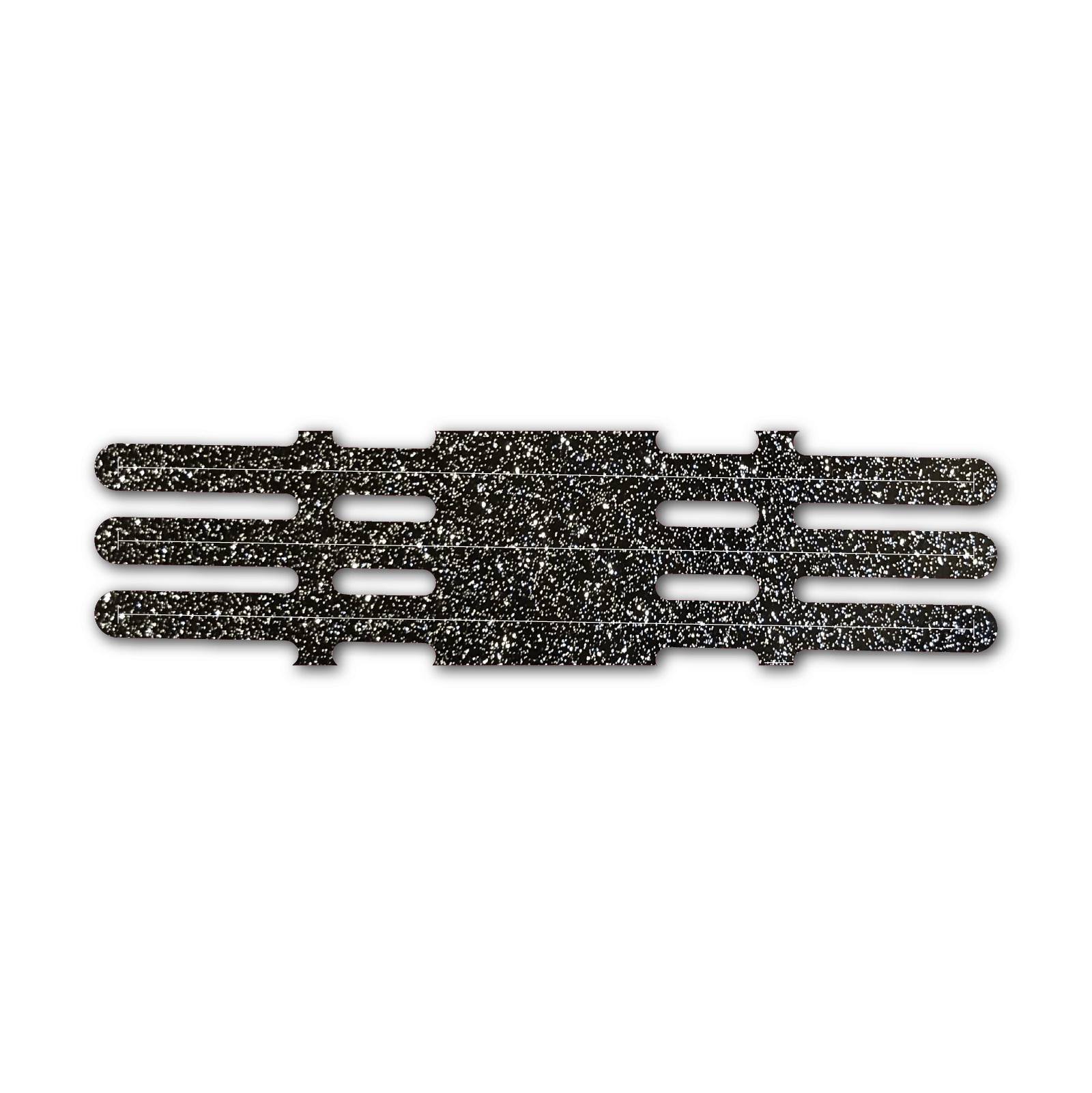 Vortex - Glitter Black