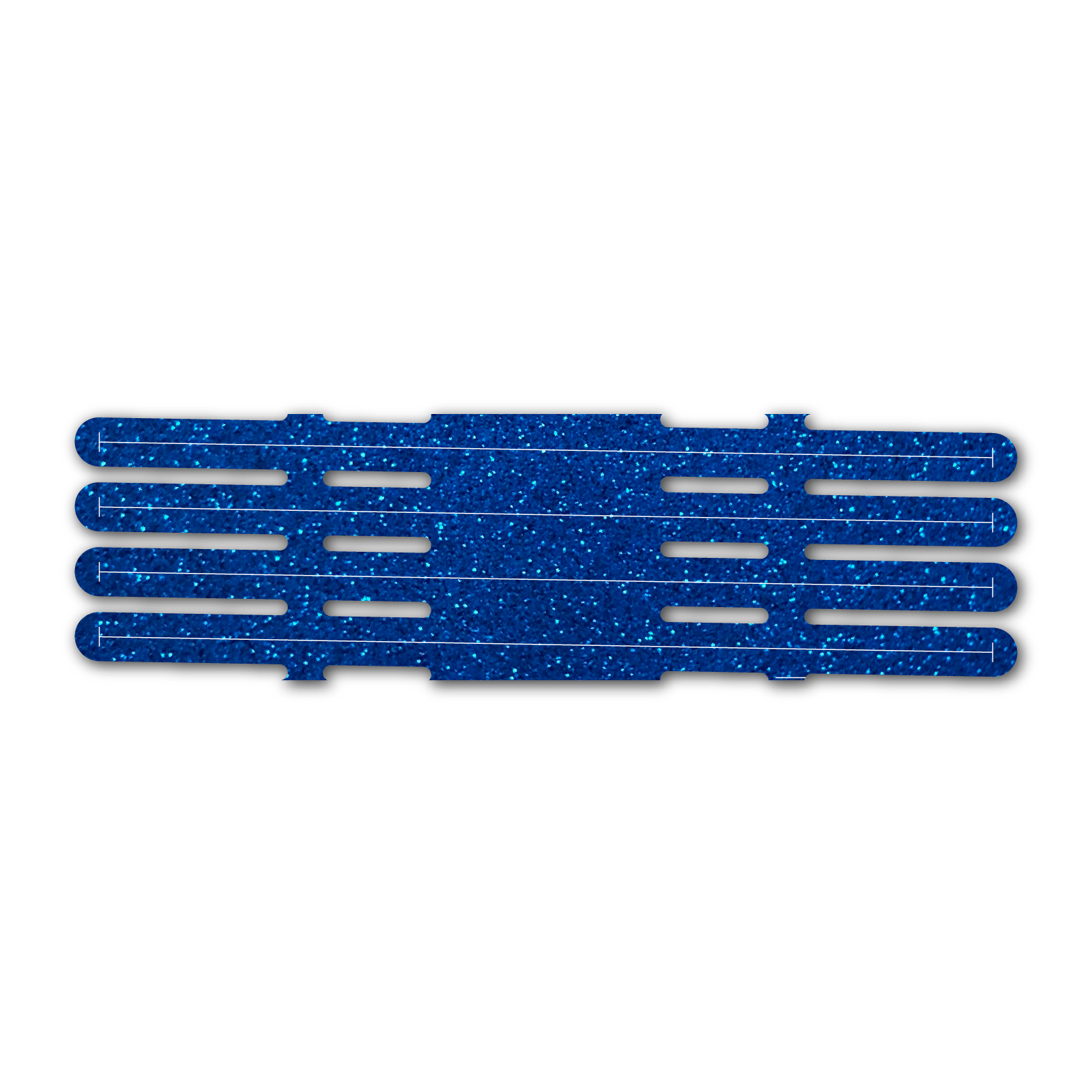 4 Fletch Vortex - Glitter Blue