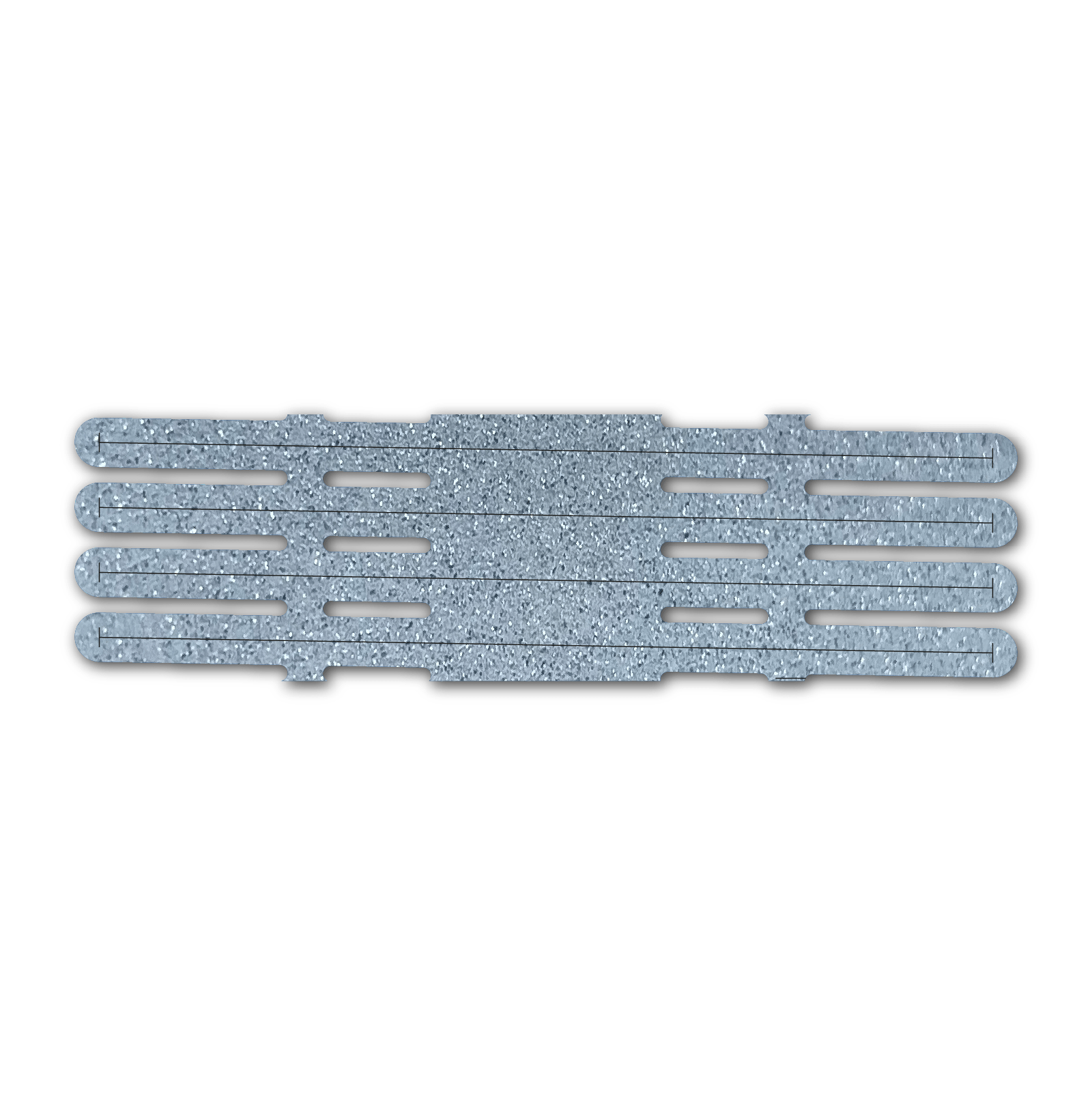 4 Fletch Vortex - Glitter Silver