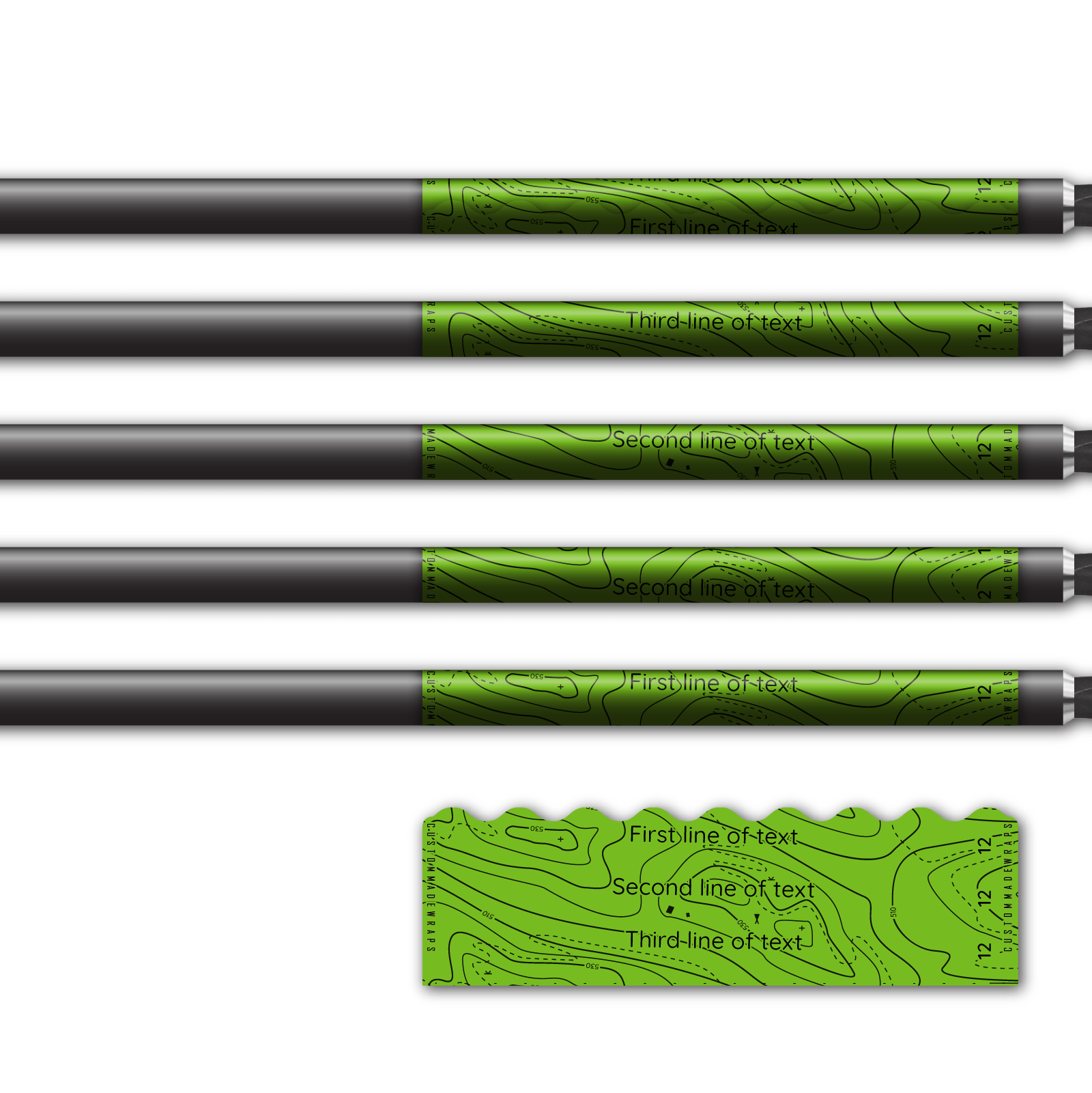 Alternative view of Shorty - Into the Outdoors Lime