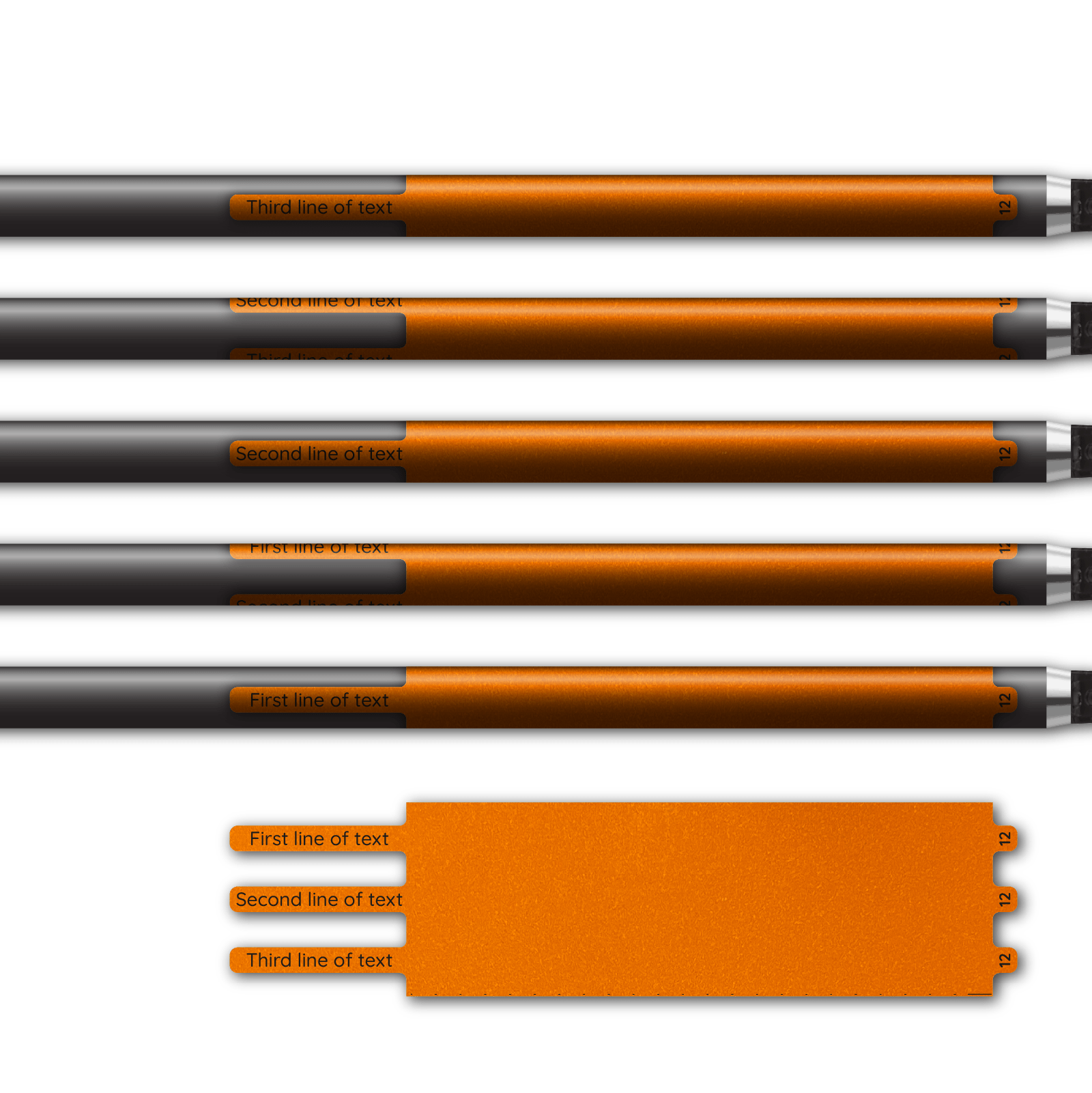 Alternative view of Ultralight - Retro-reflective Orange