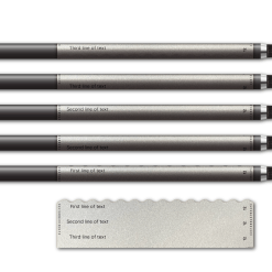 Alternative view of Wave Edge - Retro-Reflective White