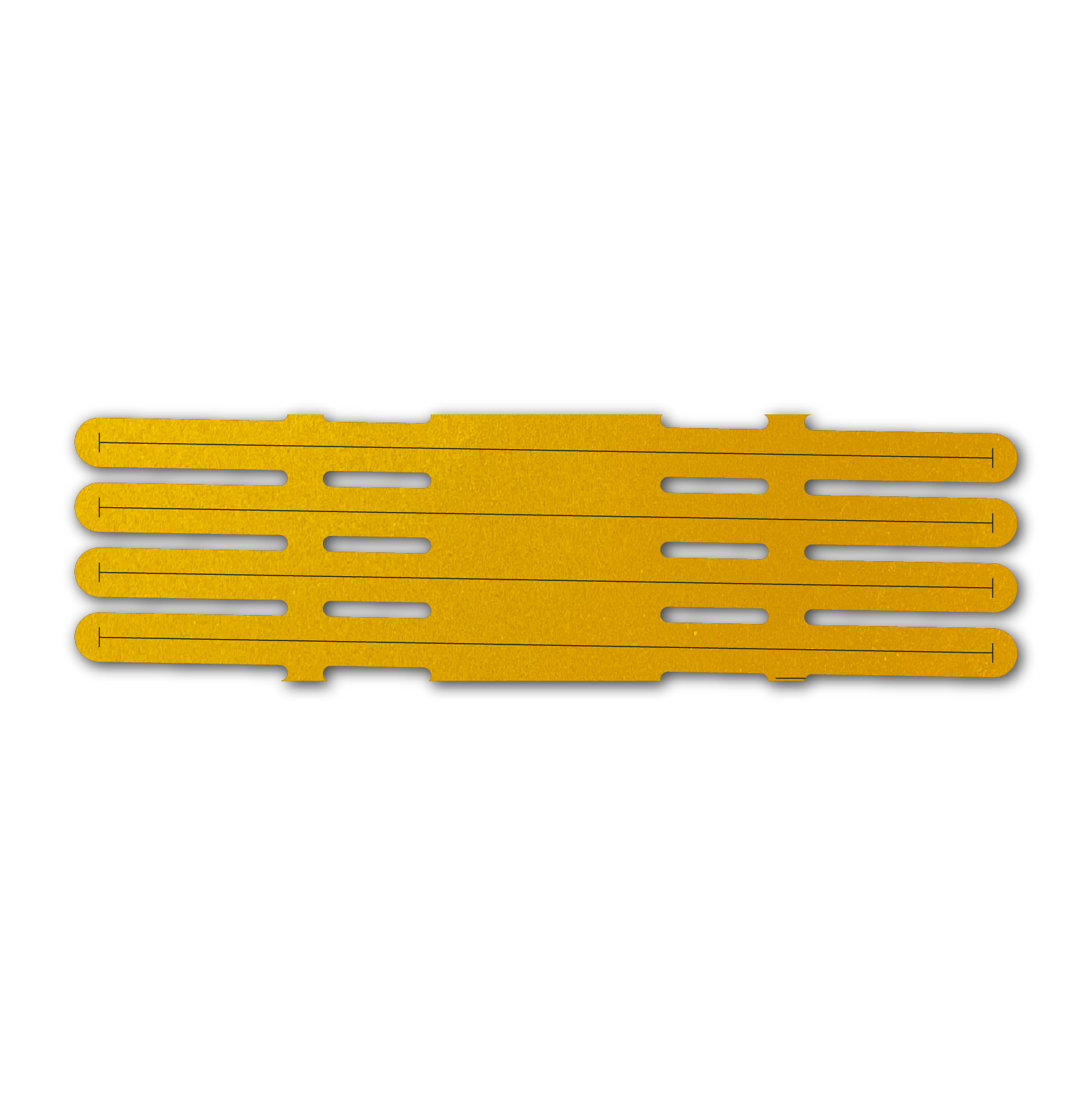 4 fletch Vortex - Retro-Reflective Yellow