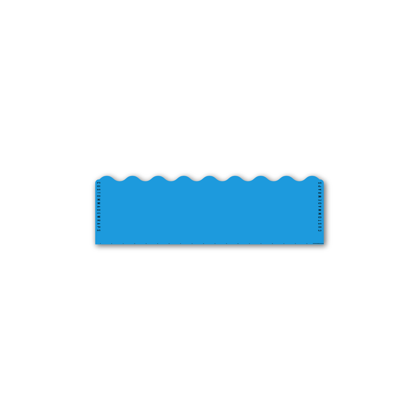Shorty Wave Edge - Baby Blue